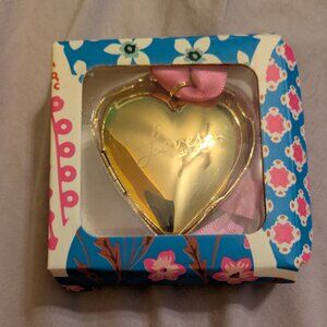 Taylor Swift Lover Gold Heart Locket Christmas Ornament